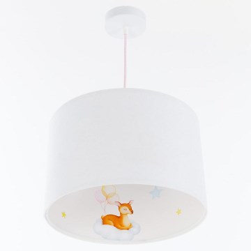Dečiji luster na sajli SWEET DREAMS 1xE27/60W/230V pr. 30 cm