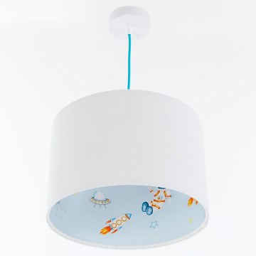 Dečiji luster na sajli SWEET DREAMS 1xE27/60W/230V pr. 30 cm