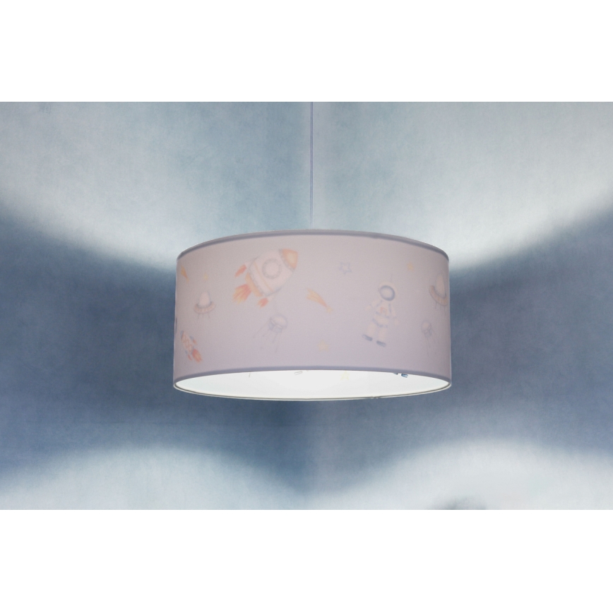 Dečiji luster na sajli SWEET DREAMS 1xE27/60W/230V pr. 30 cm