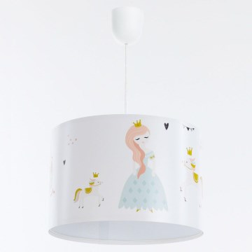 Dečiji luster na sajli SWEET DREAMS 1xE27/60W/230V pr. 30 cm