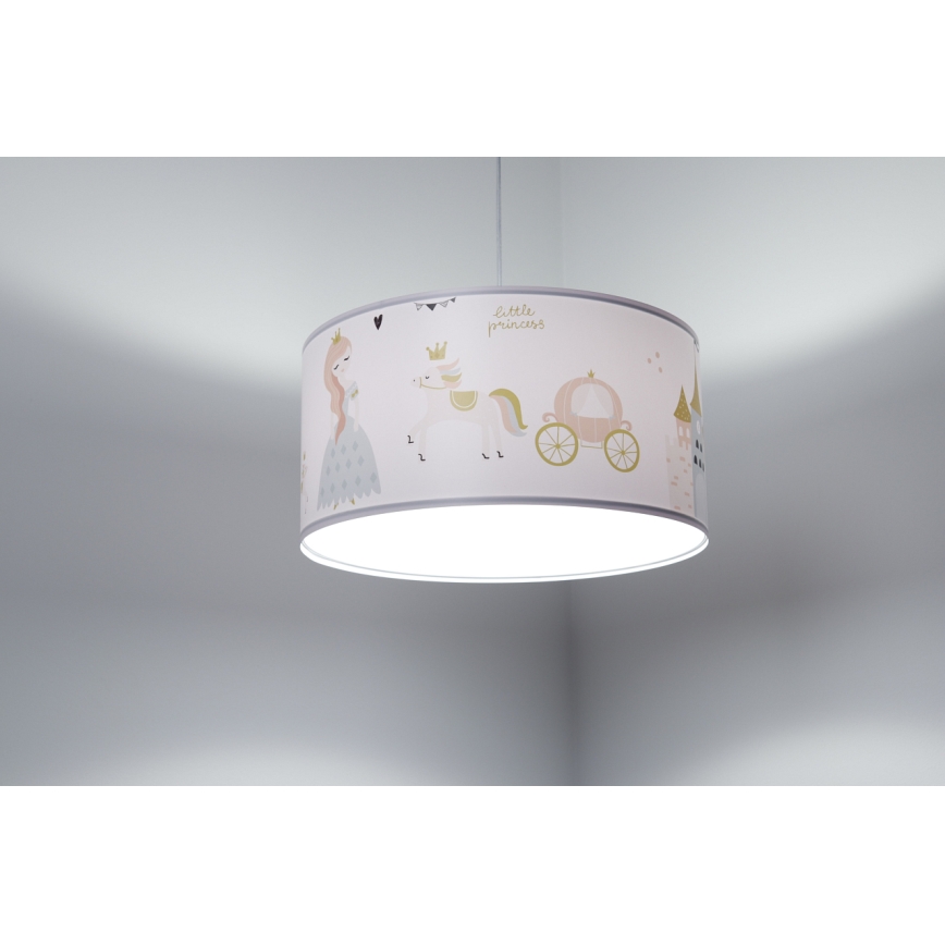 Dečiji luster na sajli SWEET DREAMS 1xE27/60W/230V pr. 30 cm