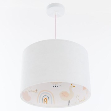 Dečiji luster na sajli SWEET DREAMS 1xE27/60W/230V pr. 30 cm