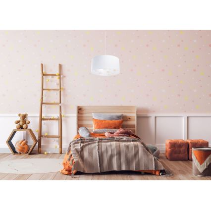 Dečiji luster na sajli SWEET DREAMS 1xE27/60W/230V pr. 30 cm