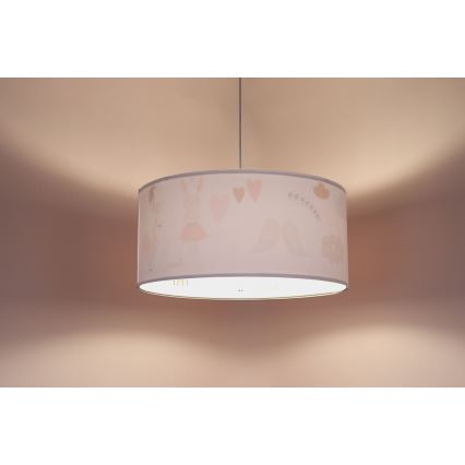 Dečiji luster na sajli SWEET DREAMS 1xE27/60W/230V pr. 30 cm