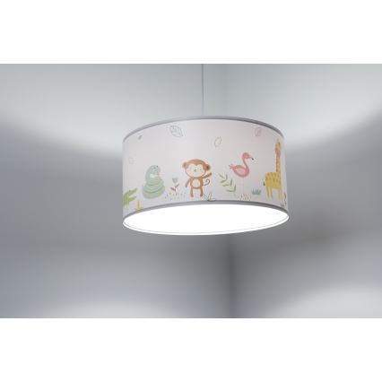 Dečiji luster na sajli SWEET DREAMS 1xE27/60W/230V pr. 30 cm