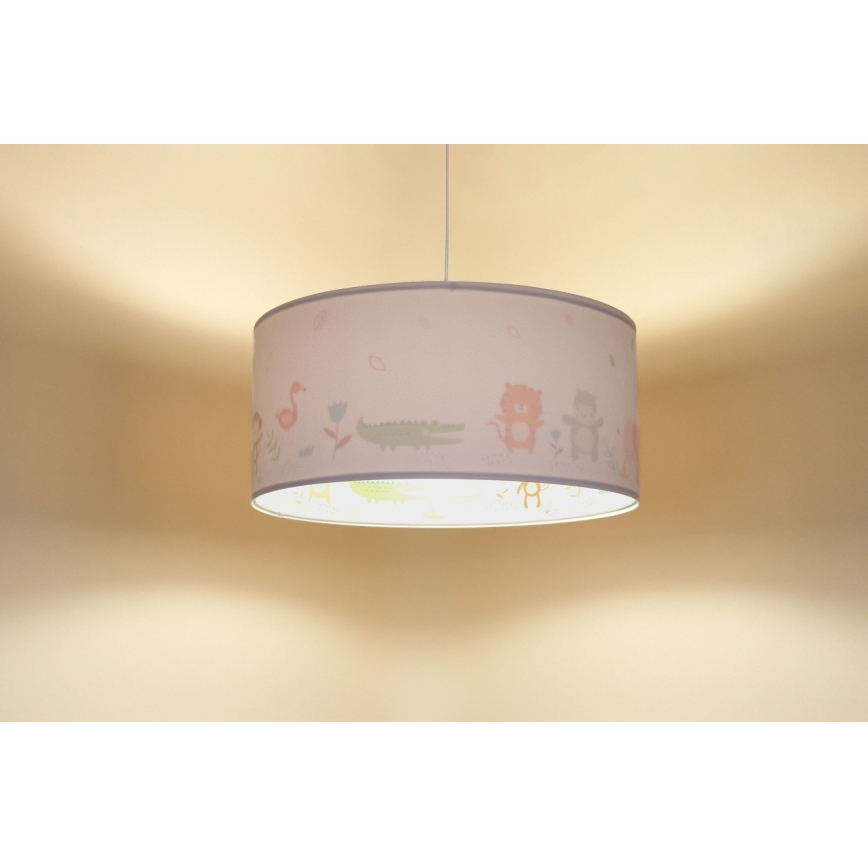 Dečiji luster na sajli SWEET DREAMS 1xE27/60W/230V pr. 30 cm