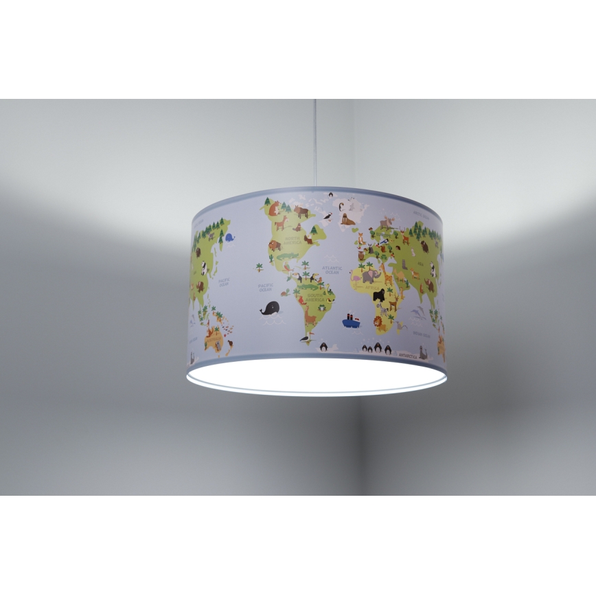 Dečiji luster na sajli SWEET DREAMS 1xE27/60W/230V pr. 30 cm