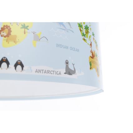 Dečiji luster na sajli SWEET DREAMS 1xE27/60W/230V pr. 30 cm