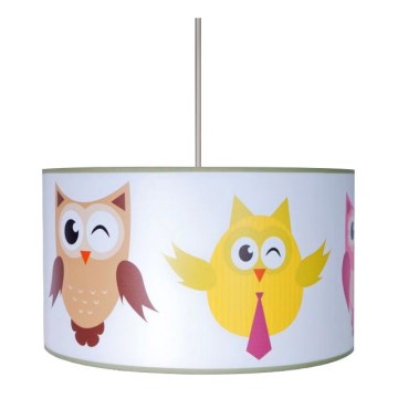Dečiji luster OWLS 1xE27/60W/230V