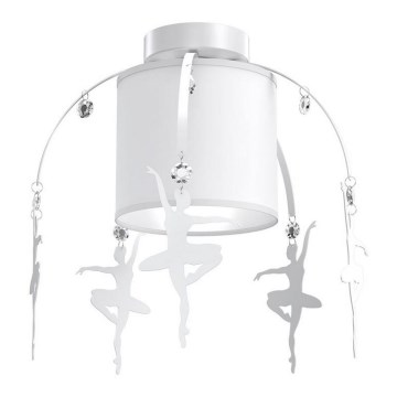 Dečiji nadgradni luster BALLET 1xE27/60W/230V