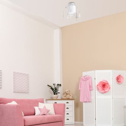 Dečiji nadgradni luster BALLET 1xE27/60W/230V