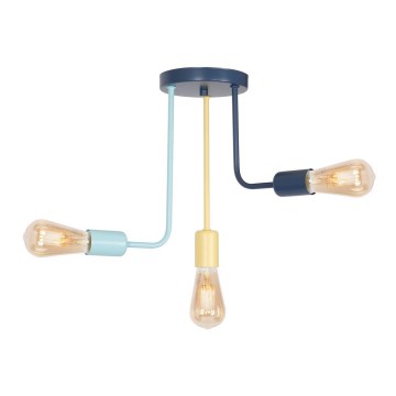 Dečiji nadgradni luster CANDELA 3xE27/60W/230V