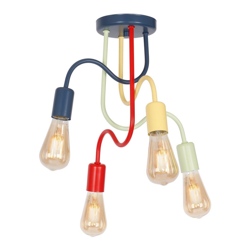 Dečiji nadgradni luster DOW 4xE27/60W/230V