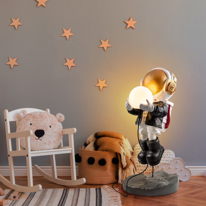 Dečja lampica ASTRONAUT 1xE14/40W/230V bakarna
