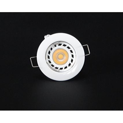 Deko-Light 120017 - Ugradbena lampa RUND 1xGU5,3-MR16/35W/12V bela