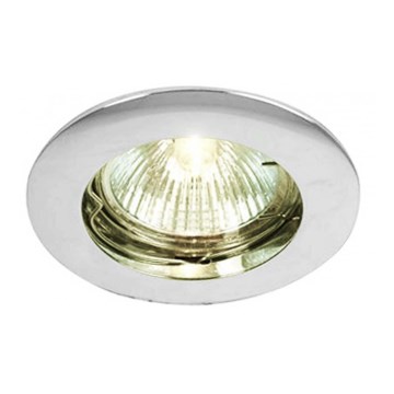 Deko-Light 120018 - Ugradbena lampa RUND 1xGU5,3-MR16/35W/12V sjajni krom