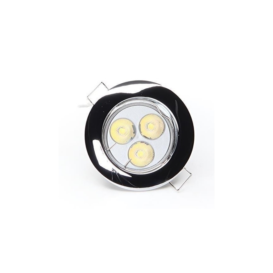 Deko-Light 120018 - Ugradbena lampa RUND 1xGU5,3-MR16/35W/12V sjajni krom
