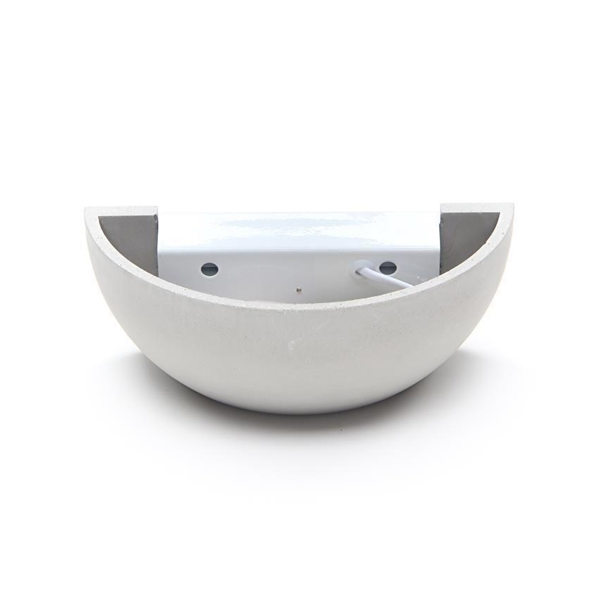 Deko-Light 341179 - Zidna lampa NETITO 1xE14/25W/230V beton