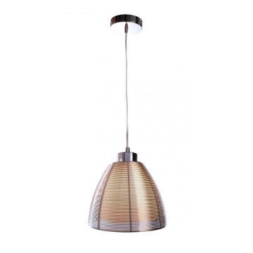 Deko-Light 342025 - Luster na sajli FILO 1xE27/60W/230V pr. 19 cm srebrno