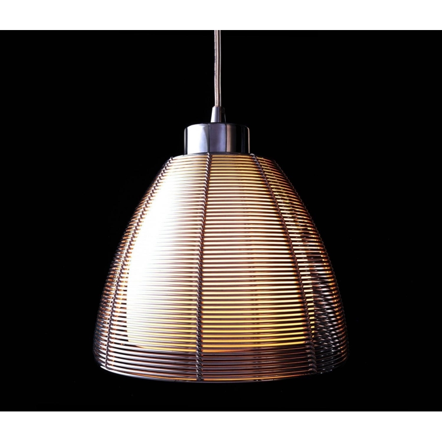 Deko-Light 342025 - Luster na sajli FILO 1xE27/60W/230V pr. 19 cm srebrno