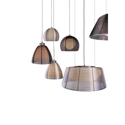 Deko-Light 342025 - Luster na sajli FILO 1xE27/60W/230V pr. 19 cm srebrno