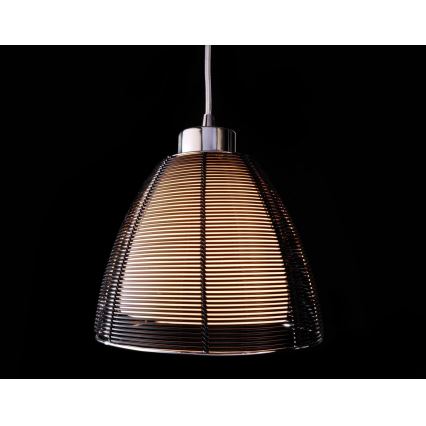 Deko-Light 342026 - Luster na sajli FILO 1xE27/60W/230V pr. 19 cm crno