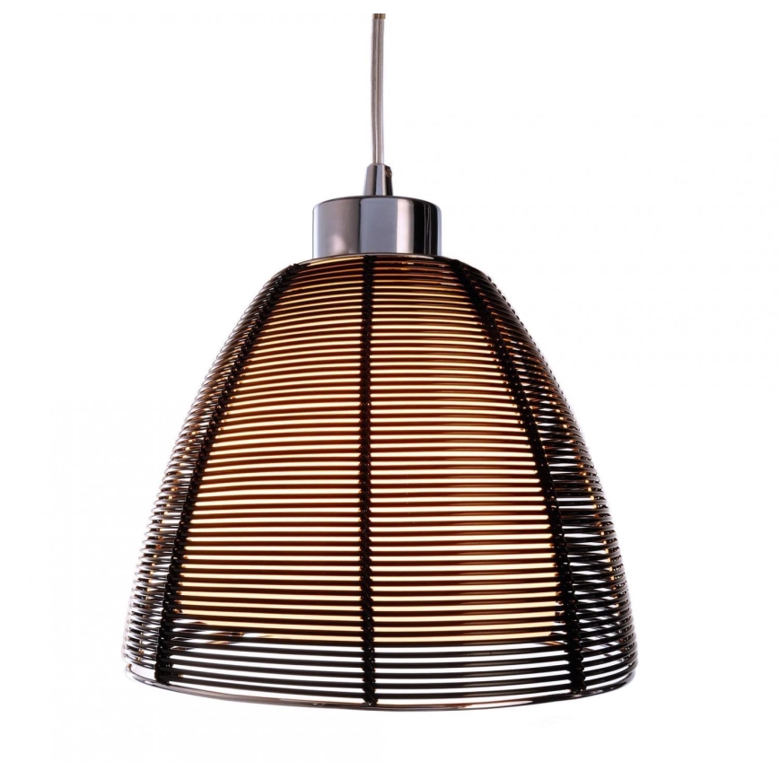 Deko-Light 342026 - Luster na sajli FILO 1xE27/60W/230V pr. 19 cm crno