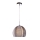 Deko-Light 342029 - Luster na sajli FILO 1xG9/40W/230V pr. 16 cm srebrno
