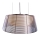 Deko-Light 342031 - Luster na sajli FILO 3xE27/60W/230V pr. 39 cm srebrno