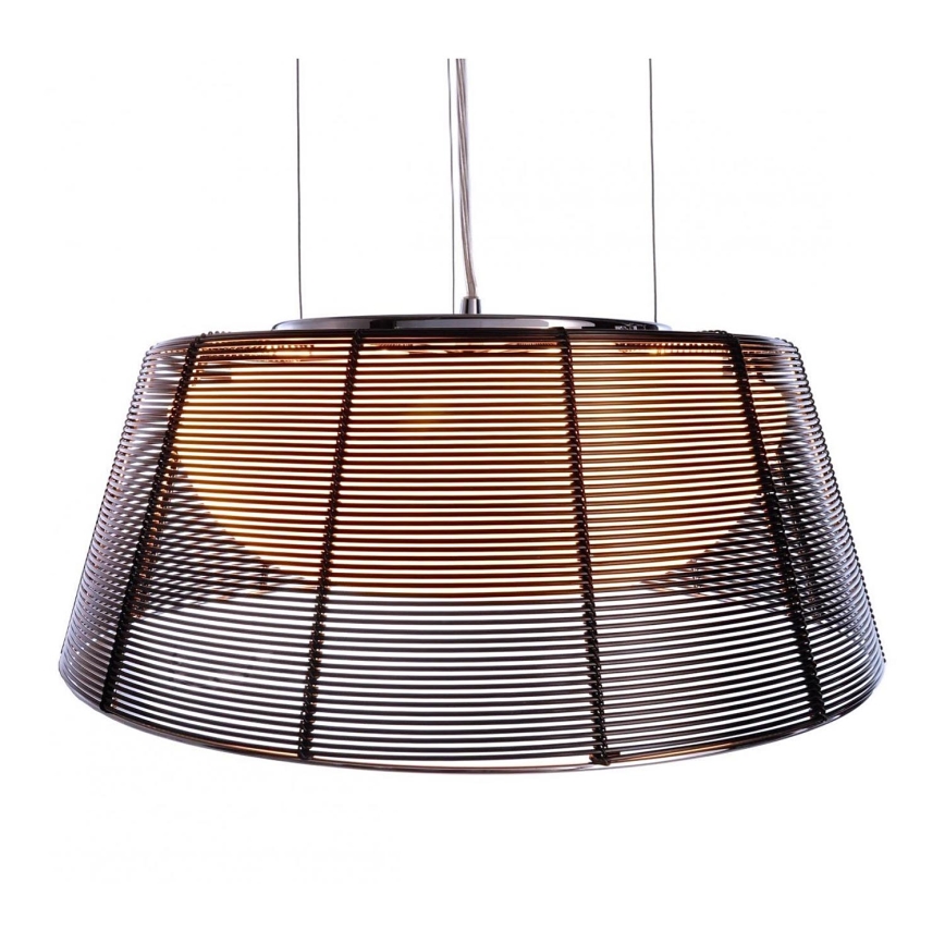Deko-Light 342032 - Luster na sajli FILO 3xE27/60W/230V pr. 39 cm crno