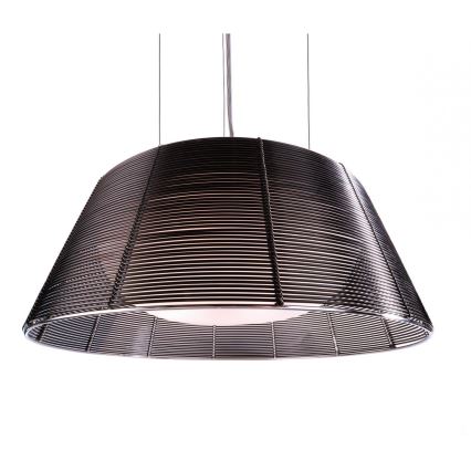 Deko-Light 342032 - Luster na sajli FILO 3xE27/60W/230V pr. 39 cm crno