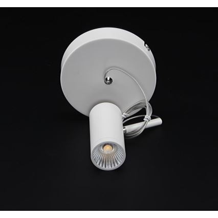 Deko-Light 348037 - LED Prigušivi luster na sajli DABIH LED/7,2W/230V 3000K bela