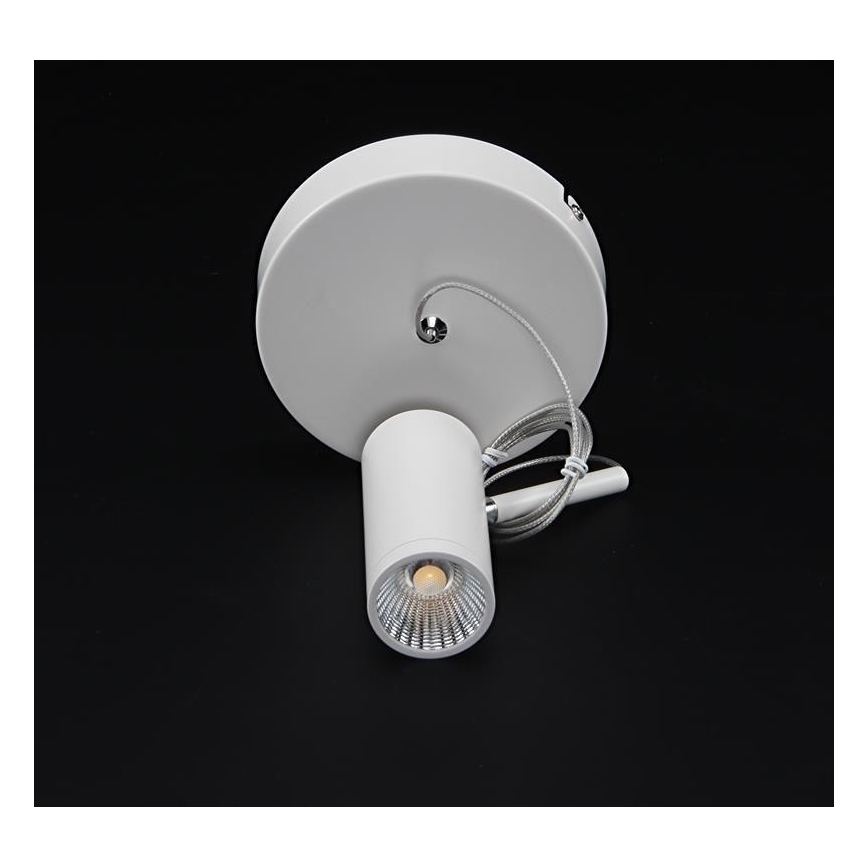 Deko-Light 348037 - LED Prigušivi luster na sajli DABIH LED/7,2W/230V 3000K bela