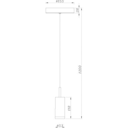 Deko-Light 348037 - LED Prigušivi luster na sajli DABIH LED/7,2W/230V 3000K bela