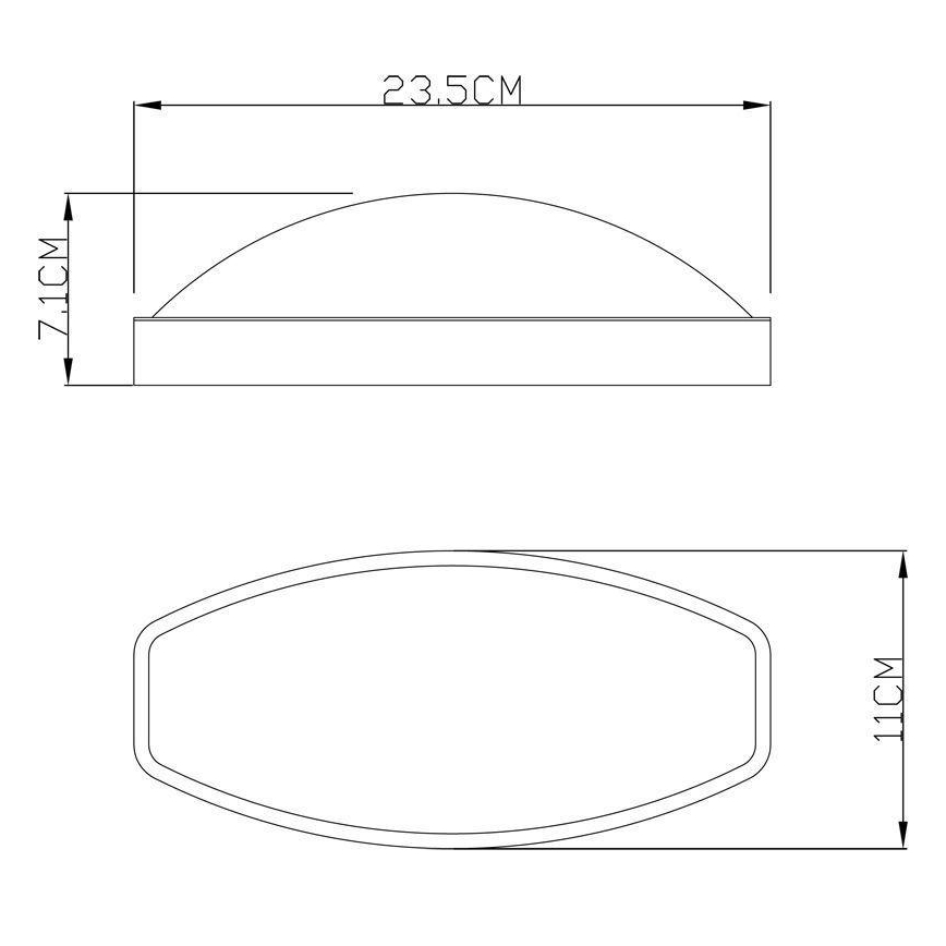 Deko-Light 731092 - LED Spoljna zidna lampa ERIDANI LED/13W/230V IP44 antracit