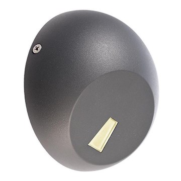 Deko-Light 731111 - LED Spoljna zidna lampa AQUILAE LED/3,5W/230V IP65 antracit