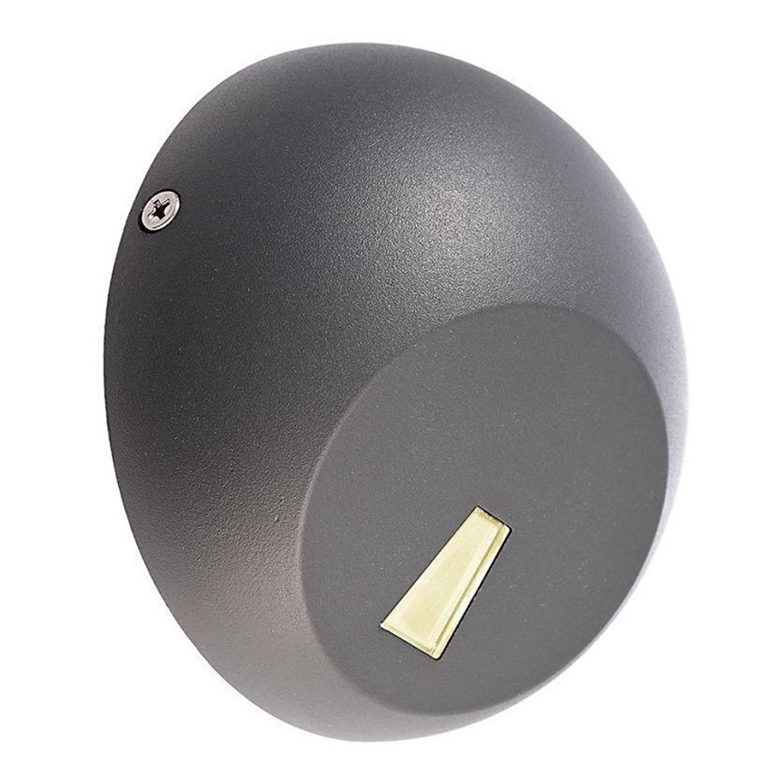 Deko-Light 731111 - LED Spoljna zidna lampa AQUILAE LED/3,5W/230V IP65 antracit