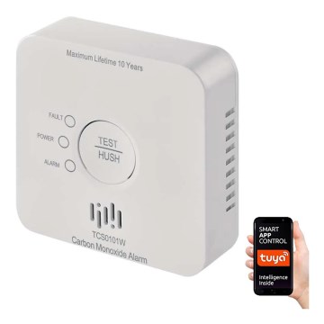 Detektor ugljen monoksida GoSmart 2xAA Wi-Fi Tuya