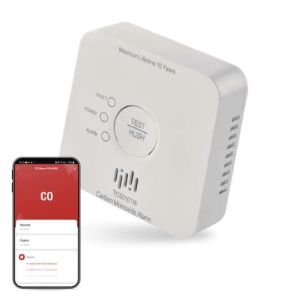 Detektor ugljen monoksida GoSmart 2xAA Wi-Fi Tuya