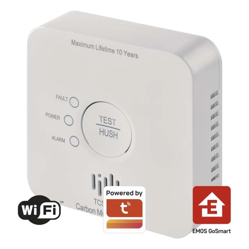 Detektor ugljen monoksida GoSmart 2xAA Wi-Fi Tuya