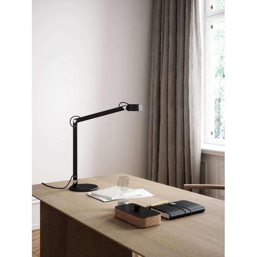 DFTP by Nordlux - LED Prigušiva stona lampa na dodir 3v1 NOBU LED/9W/230V crno