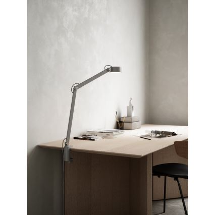 DFTP by Nordlux - LED Prigušiva stona lampa na dodir 3v1 NOBU LED/9W/230V sivo
