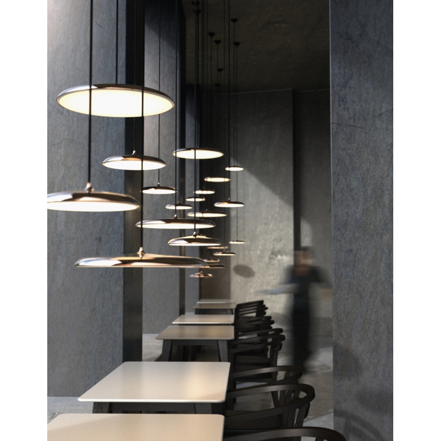 DFTP by Nordlux - LED Prigušivi luster na sajli ARTIST LED/14W/230V pr. 25 cm bakrena
