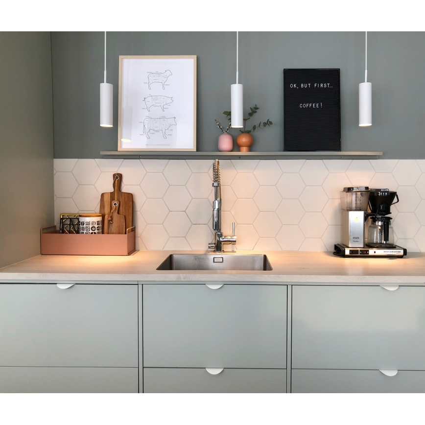 DFTP by Nordlux - Luster na sajli MIB 1xGU10/8W/230V bela