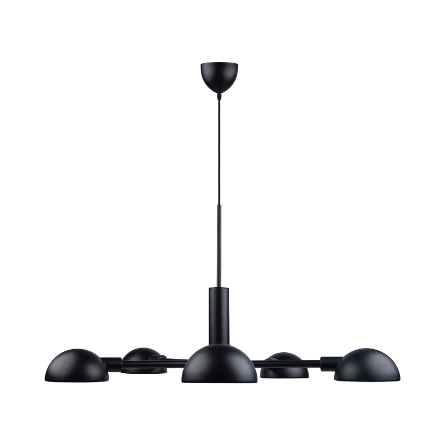 DFTP by Nordlux - Luster na sajli NOMI 5xE14/8W/230V crno