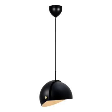 DFTP by Nordlux - Luster na sajli sa podesivim abažurom ALIGN 1xE27/15W/230V crno