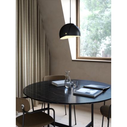 DFTP by Nordlux - Luster na sajli sa podesivim abažurom ALIGN 1xE27/15W/230V crno