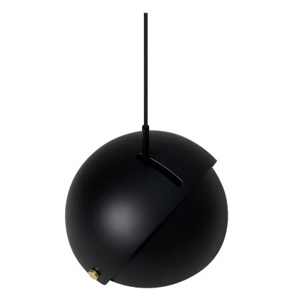 DFTP by Nordlux - Luster na sajli sa podesivim abažurom ALIGN 1xE27/15W/230V crno