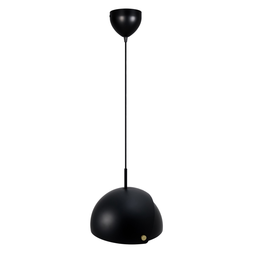 DFTP by Nordlux - Luster na sajli sa podesivim abažurom ALIGN 1xE27/15W/230V crno