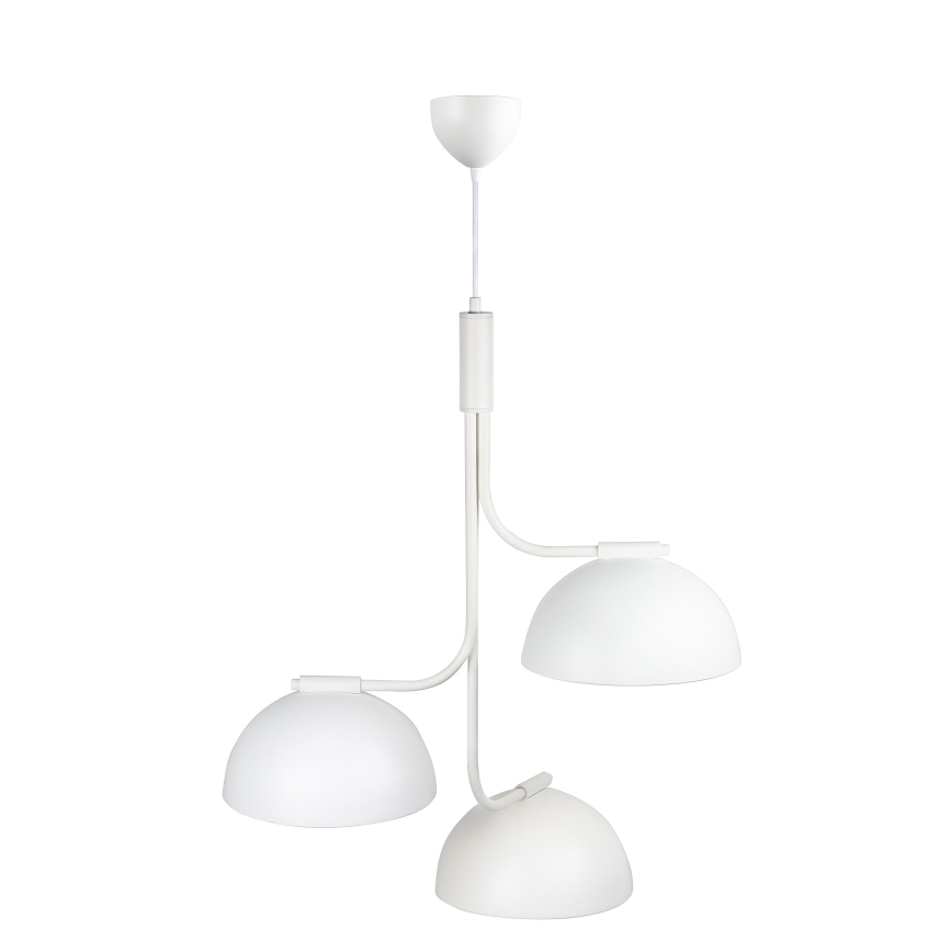 DFTP by Nordlux - Luster na sajli TULLIO 3xE14/25W/230V bela
